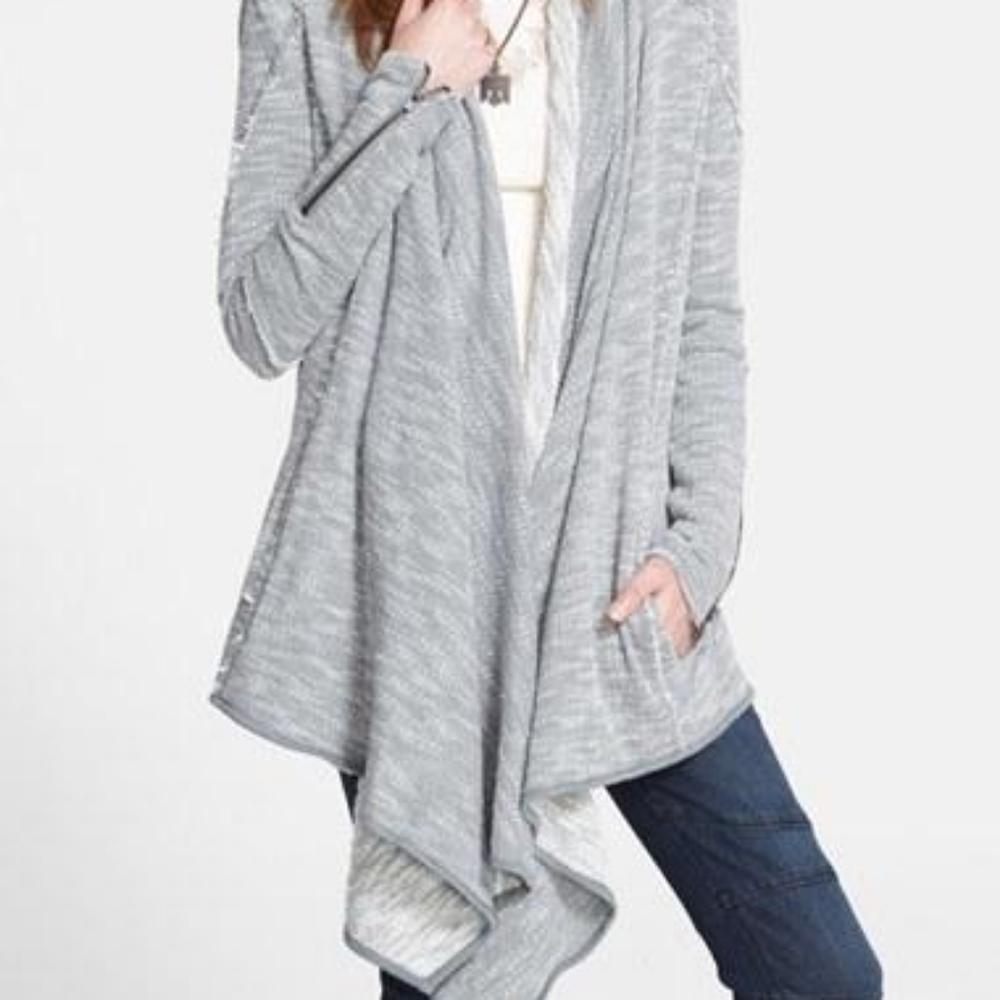 Free people drape sweater cardigan - Picture 3 of 10